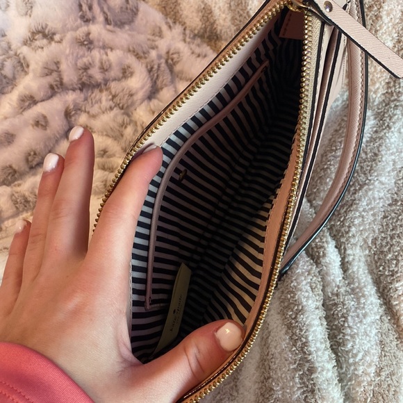 Kate Spade New York light pink purse with removable straps - Picture 2 of 4